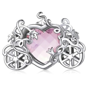 Charms Zawieszka Karoca Kareta Srebro 925