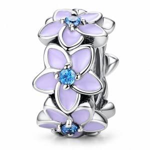 Charms Stoper Kwiatki 925
