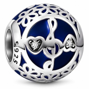 Charms Klucz Wiolinowy Zawieszka Srebro 925