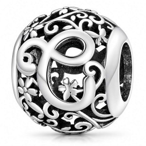 Charms Zawieszka Modułowa Literka C Srebro 925