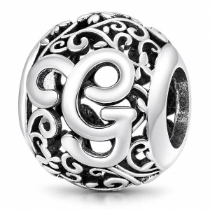 Charms Zawieszka Modułowa Literka G Srebro 925