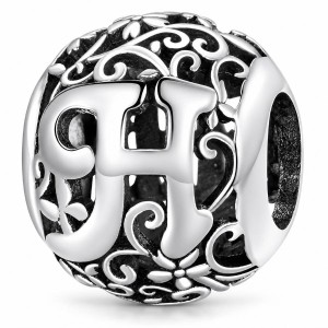 Charms Zawieszka Modułowa Literka H Srebro 925
