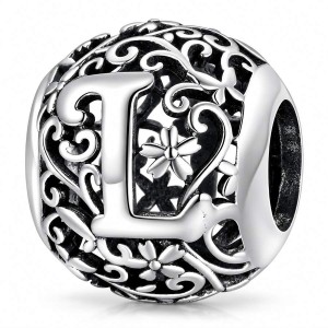 Charms Zawieszka Modułowa Literka L Srebro 925