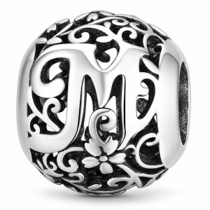 Charms Zawieszka Modułowa Literka M Srebro 925