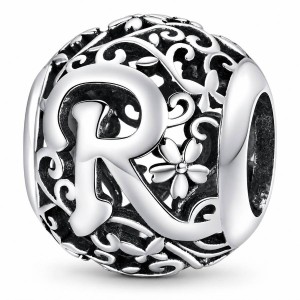 Charms Zawieszka Modułowa Literka R Srebro 925
