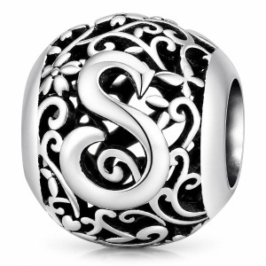 Charms Zawieszka Modułowa Literka S Srebro 925