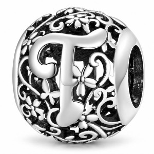 Charms Zawieszka Modułowa Literka T Srebro 925