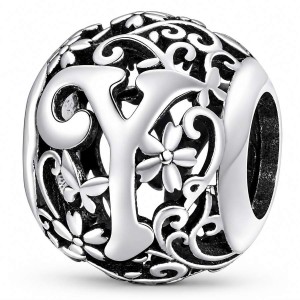 Charms Zawieszka Modułowa Literka Y Srebro 925